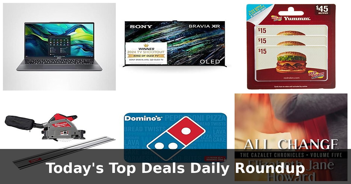 🔥 Today's Top Deals Alert! Laptops, TVs, Gift Cards & More! ⚡