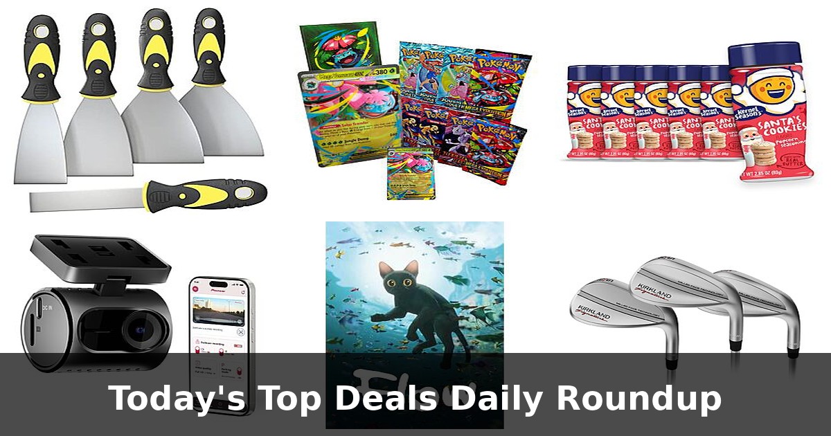 🔥 Today's Top Deals: Score Amazing Savings on Tools, Treats, Tech & More! 💰