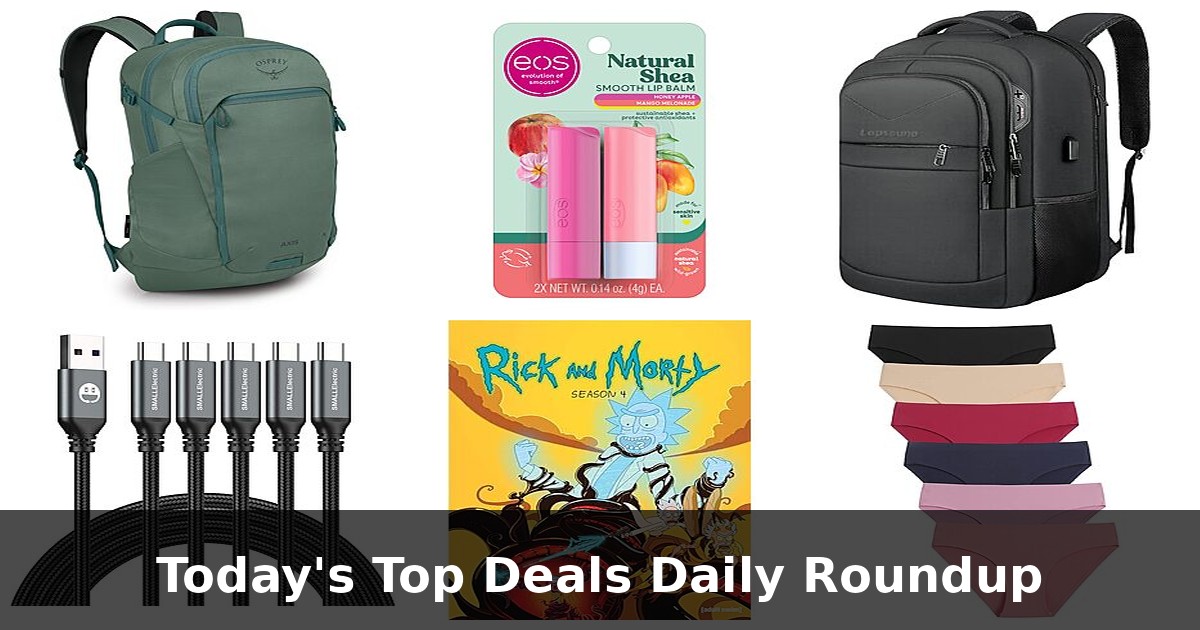 🔥 Today's Top Deals: Backpacks, Tech, Pet Supplies & More! 💰