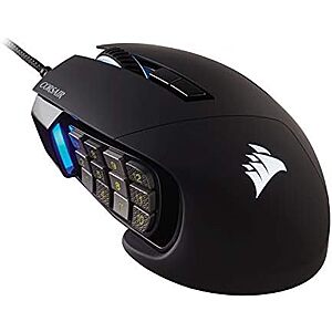 Corsair Scimitar RGB Elite Wired MOBA/MMO Gaming Mouse
