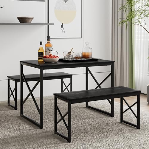 VECELO Kitchen Dining Table Set