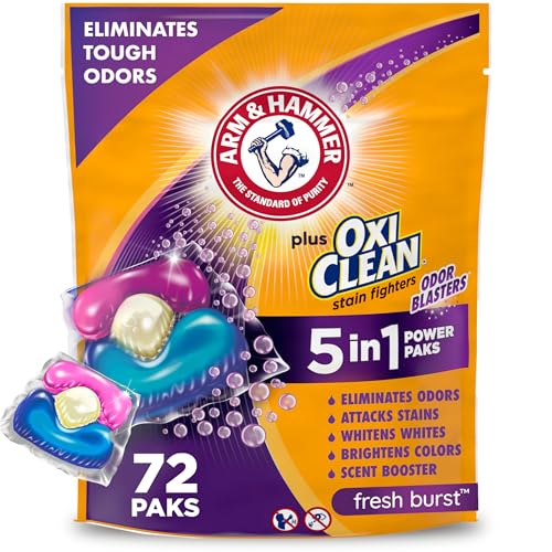 ARM & HAMMER Plus OxiClean Laundry Detergent Paks