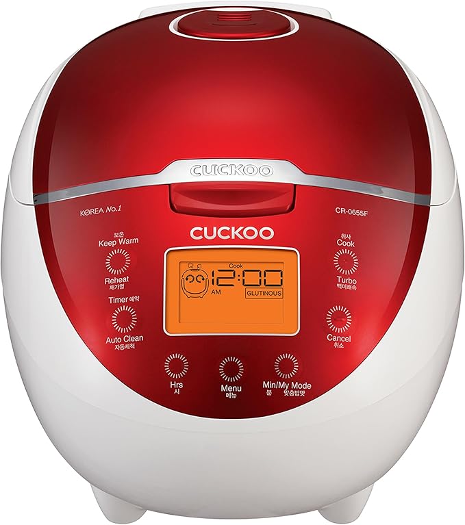 CUCKOO 6-Cup Micom Rice Cooker w/ Fuzzy Logic Technology