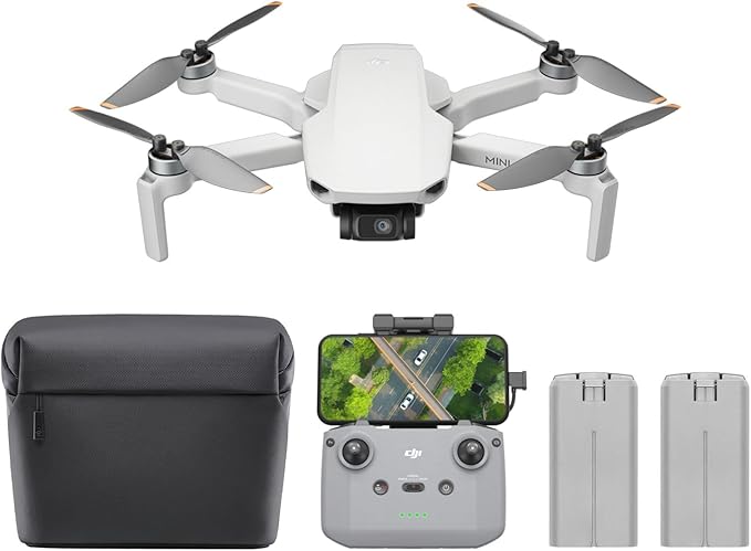 DJI Mini 4K Camera Drone Combo w/ 2 Batteries